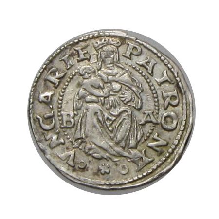 II. Lajos denár ÉH 673e 1526 BA