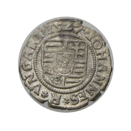 Szapolyai János denár ÉH 699l 1527 KT