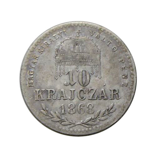 Ferenc József 1868KB 10 krajcár