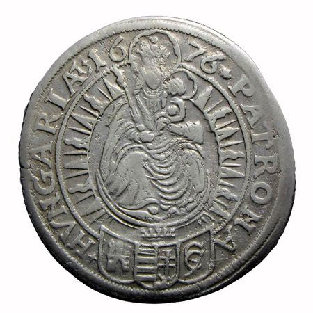 I. Lipót 1676 XV krajcár Pozsony