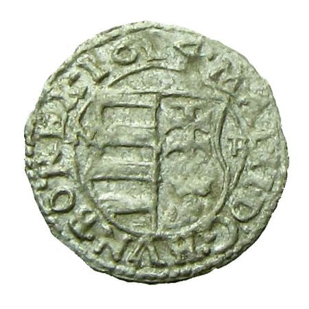 II. Mátyás 1614 NB denár