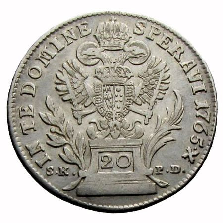 Lotharingiai Ferenc 1765 BL/SK-PD 20 krajcár