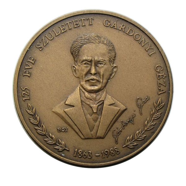 MÉE Eger 1988 Gárdonyi Géza emlékérem