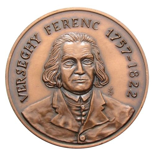 MÉE Szolnok 1995 Verseghy Ferenc emlékérem változat