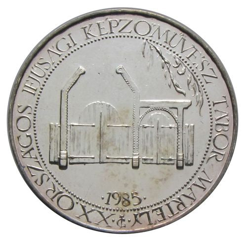 Mártély 1985 Ifjúsági művészeti tábor PP