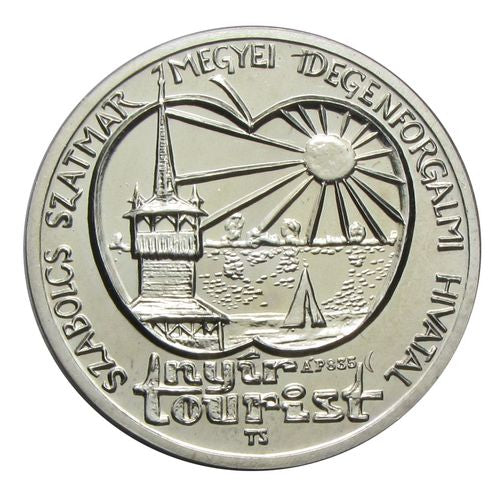 Nyírtourist Kisvárda 1980 emlékérem