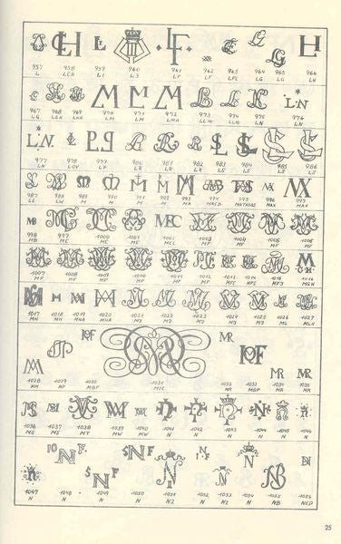 Otto Flämig: Monogramok érméken