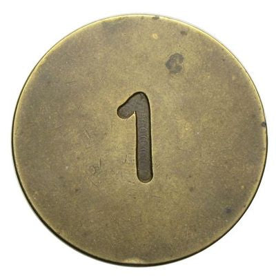 Főváros Szabó Ervin Könyvtár bárca "1"