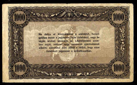 Vásárlási visszatérítés 1000 Korona