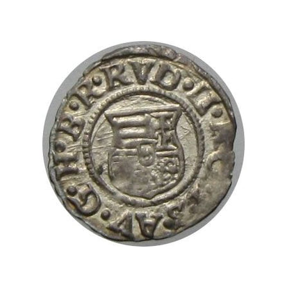 Rudolf 1585 KB denár