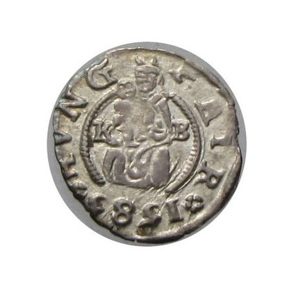 Rudolf 1585 KB denár