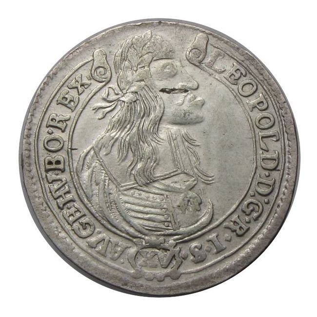 I. Lipót 1664 KB XV krajcár