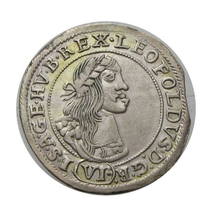 I. Lipót 1667 KB VI krajcár