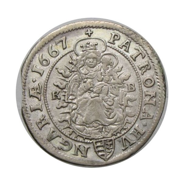 I. Lipót 1667 KB VI krajcár