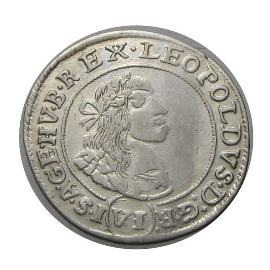 I. Lipót 1668 KB VI krajcár