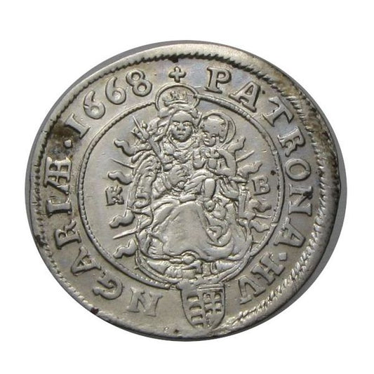 I. Lipót 1668 KB VI krajcár