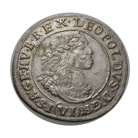 I. Lipót 1669 KB VI krajcár