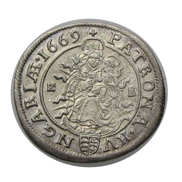 I. Lipót 1669 KB VI krajcár