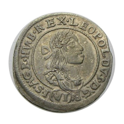 I. Lipót 1671 KB VI krajcár