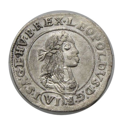 I. Lipót 1672 KB VI krajcár