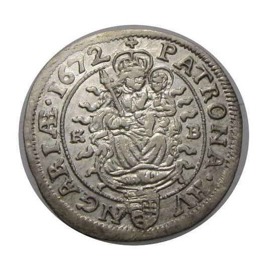 I. Lipót 1672 KB VI krajcár