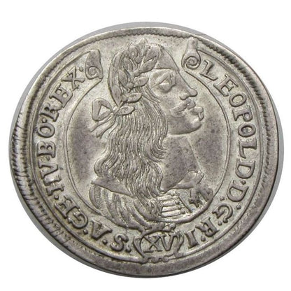 I. Lipót 1674 KB XV krajcár