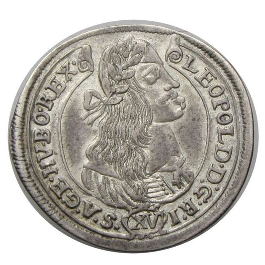 I. Lipót 1674 KB XV krajcár