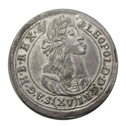 I. Lipót 1677 KB XV krajcár