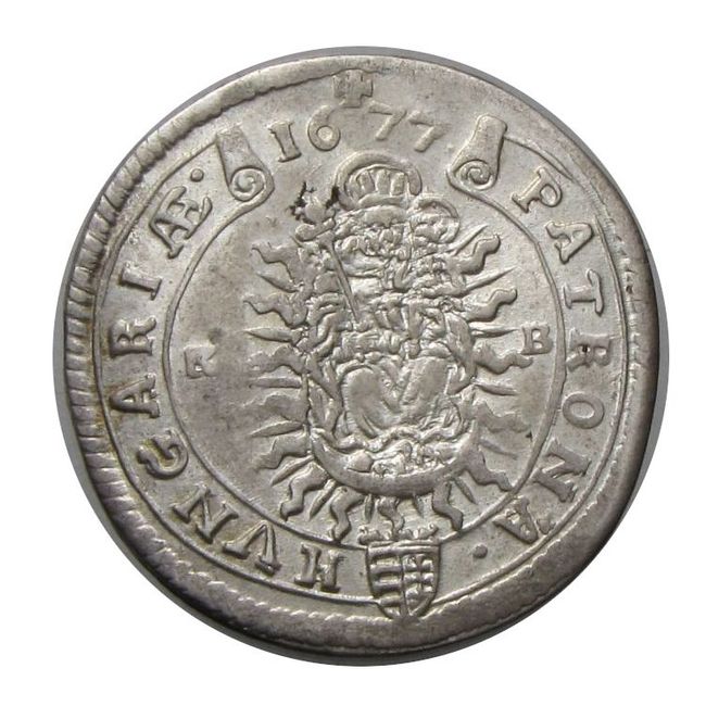 I. Lipót 1677 KB XV krajcár