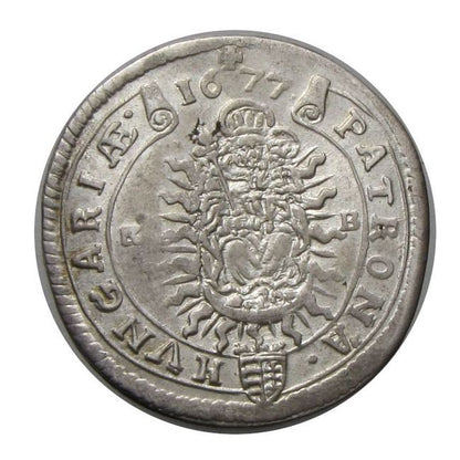 I. Lipót 1677 KB XV krajcár