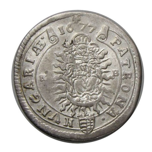 I. Lipót 1677 KB XV krajcár