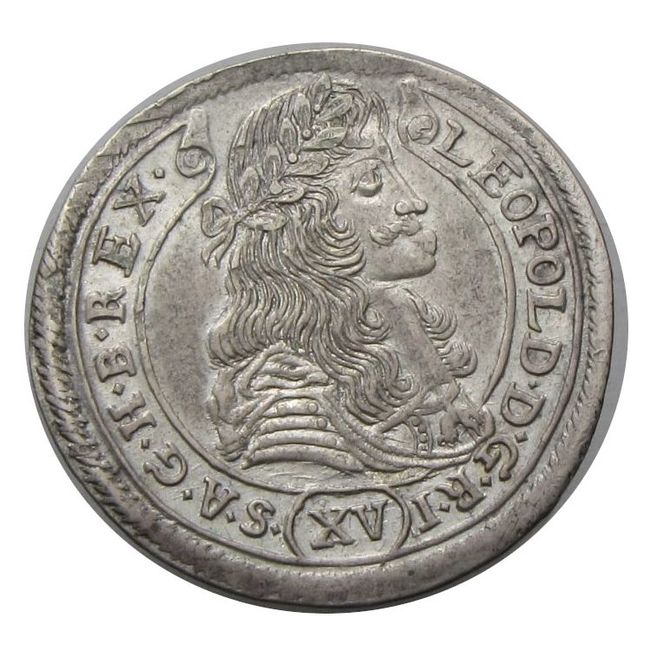 I. Lipót 1678 KB XV krajcár