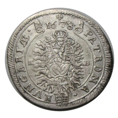 I. Lipót 1678 KB XV krajcár