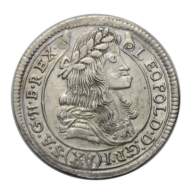 I. Lipót 1679 KB XV krajcár