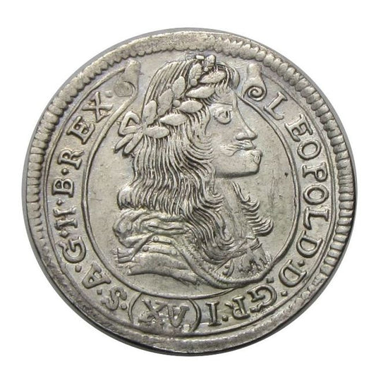 I. Lipót 1679 KB XV krajcár