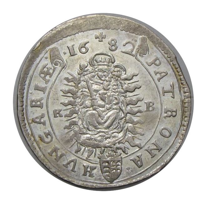 I. Lipót 1682 KB XV krajcár