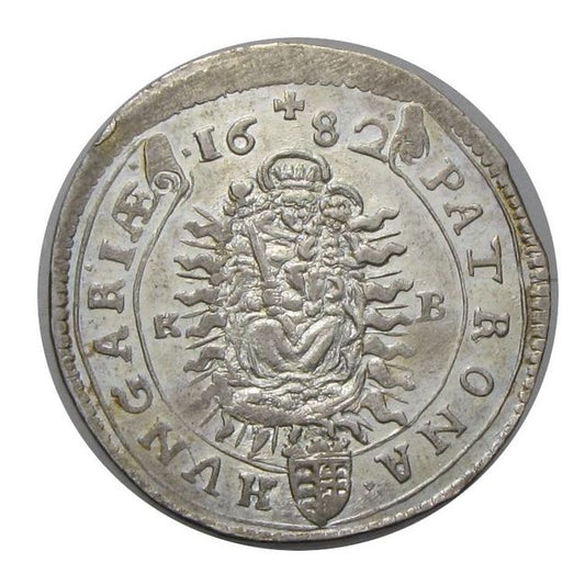 I. Lipót 1682 KB XV krajcár