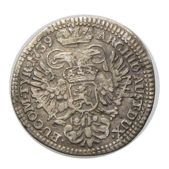 III. Károly 1739 3 krajcár