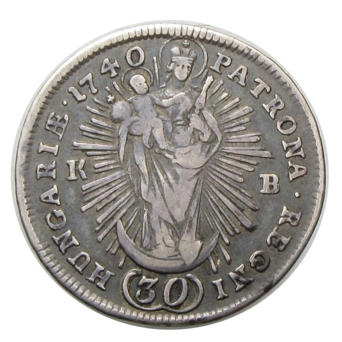 III. Károly 1740 KB 30 krajcár