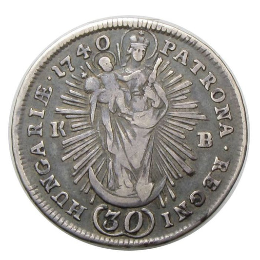 III. Károly 1740 KB 30 krajcár
