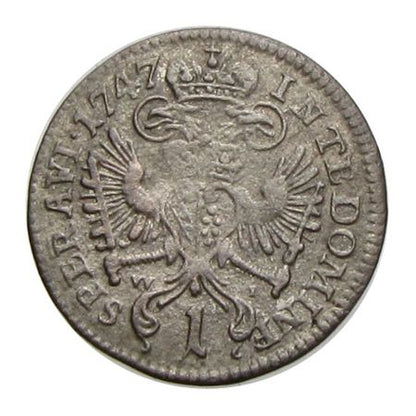 Lotharingiai Ferenc 1747 WI 1 krajcár