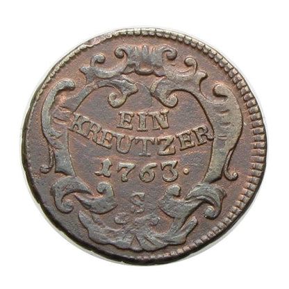 Mária Terézia 1763 S 1 krajcár