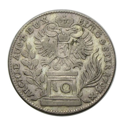 Mária Terézia 1765 10 krajcár