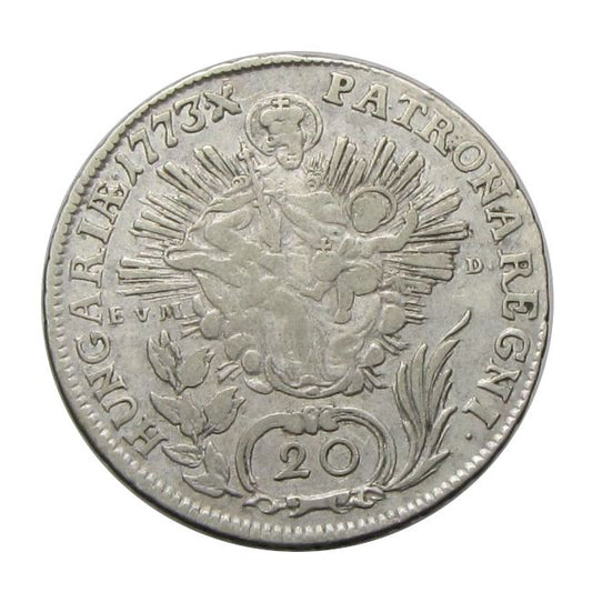 Mária Terézia 1773 B/EvM-D 20 krajcár
