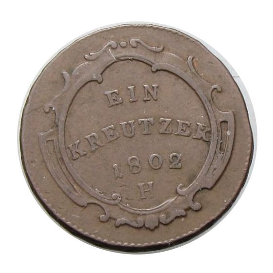 Ferenc 1802 H 1 krajcár
