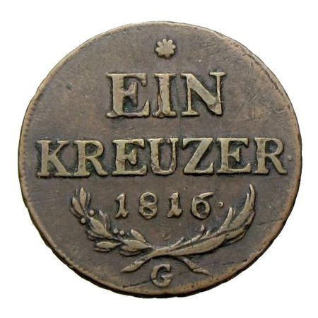 Ferenc 1816 G 1 krajcár