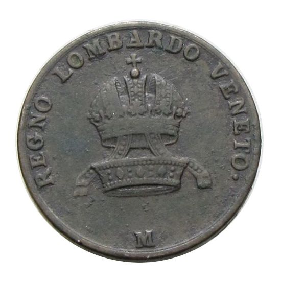 Ferenc 1822 M 5 centesimi