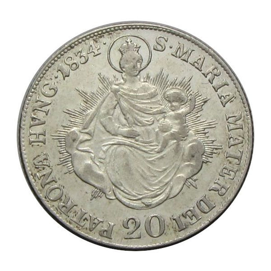 Ferenc 1834 B 20 krajcár