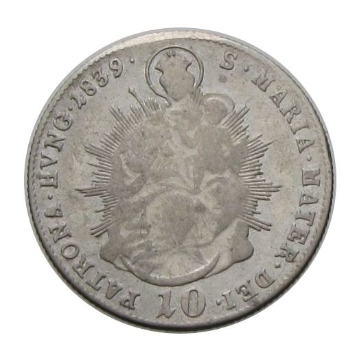 V. Ferdinánd 1839 B 10 krajcár