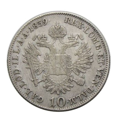 V. Ferdinánd 1839 C 10 krajcár